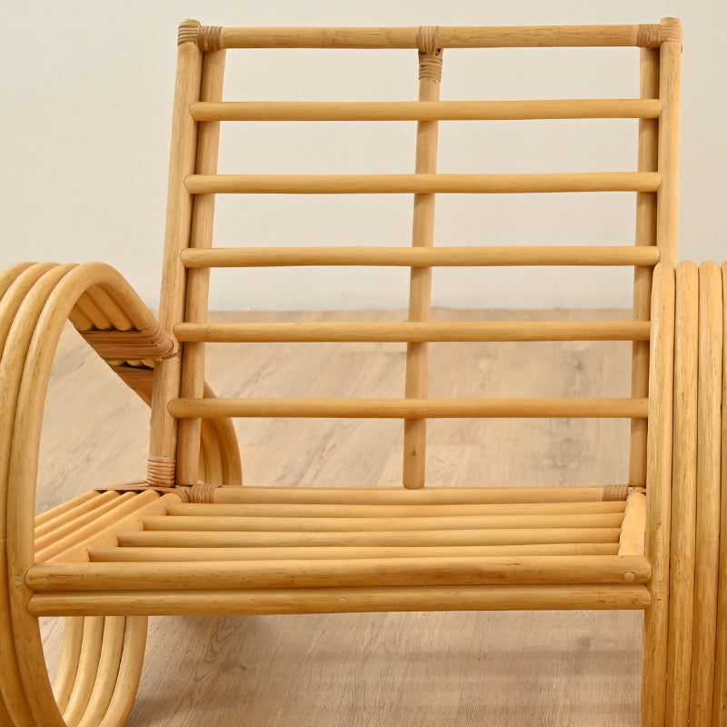 Rattan personal lounge chair