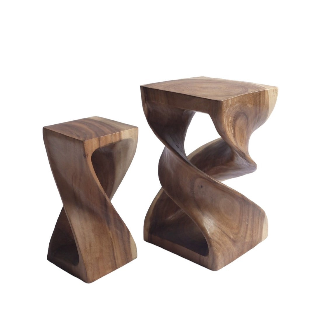 Monkey pod small stool