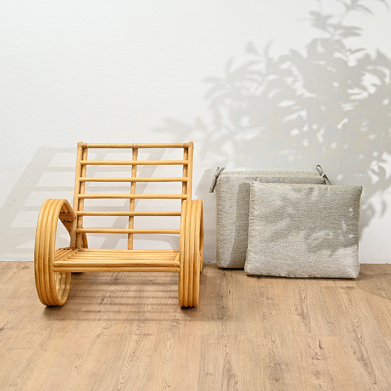 Rattan personal lounge chair