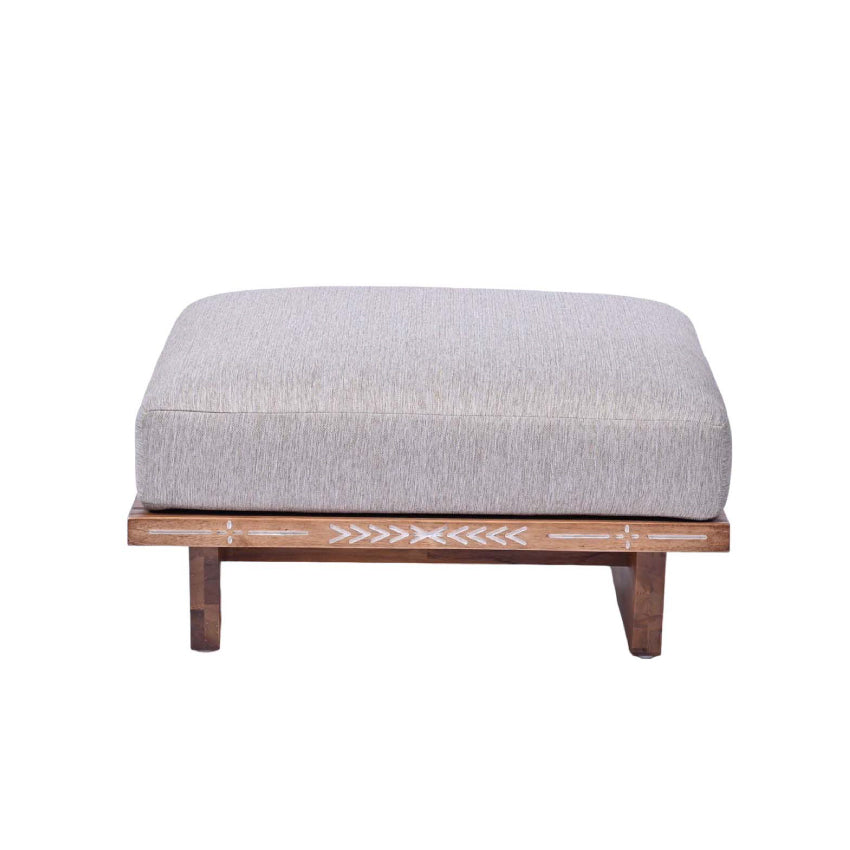 Hawaiian style Ottoman