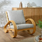 Rattan personal lounge chair