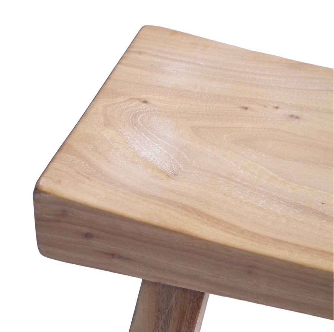 Elm wood High stool