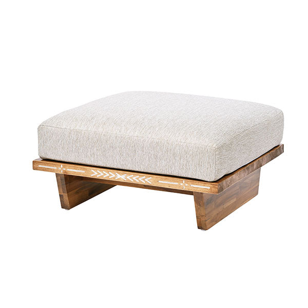 Hawaiian style Ottoman
