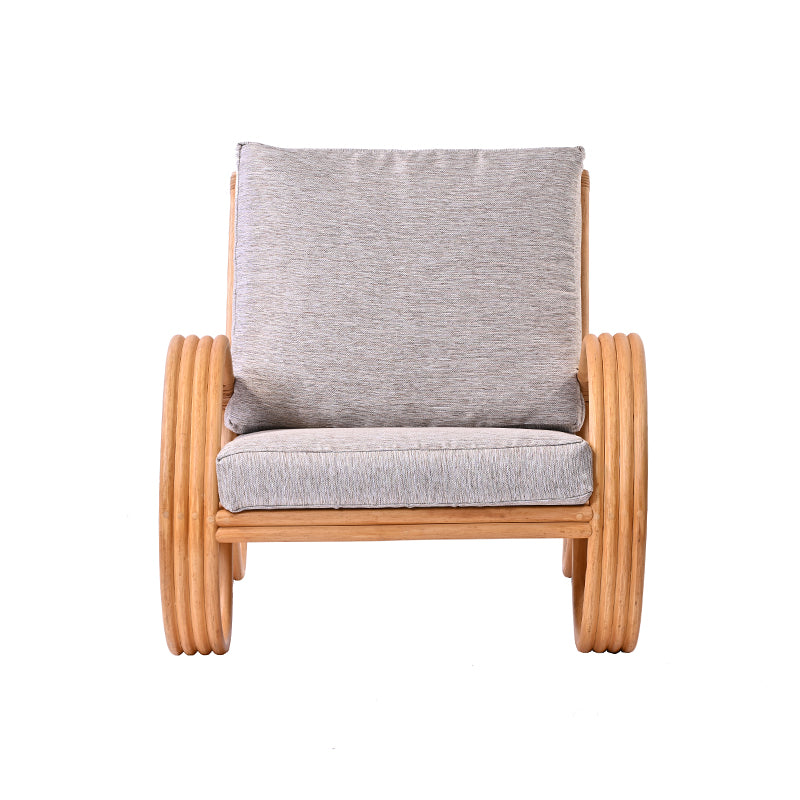 Rattan personal lounge chair
