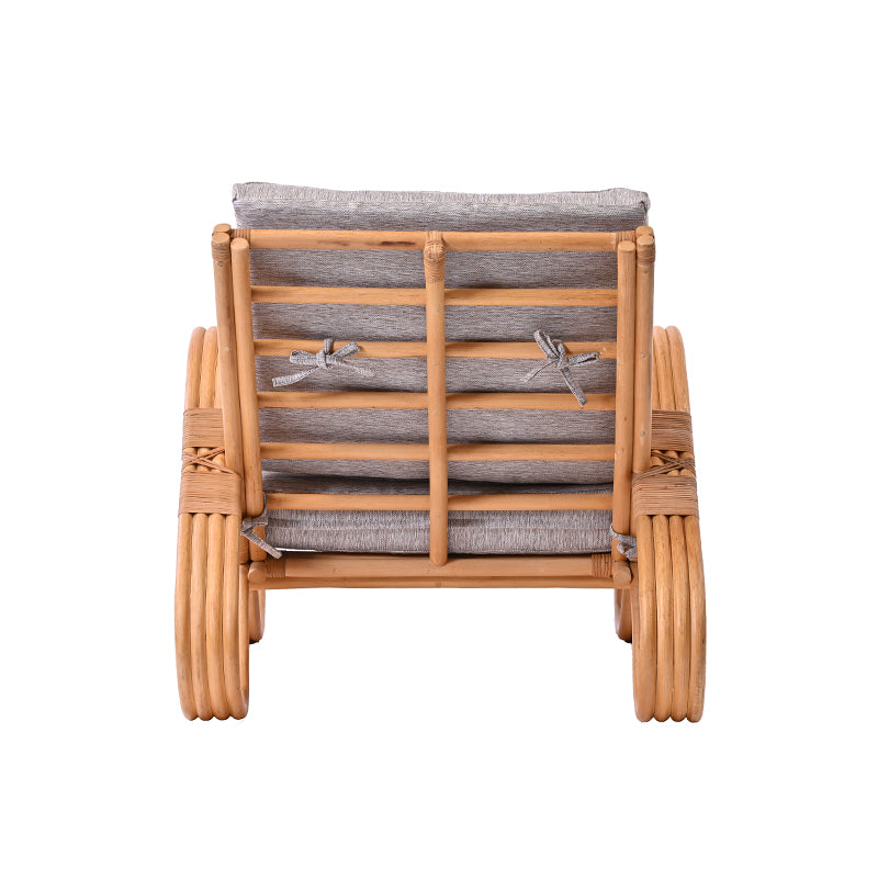 Rattan personal lounge chair