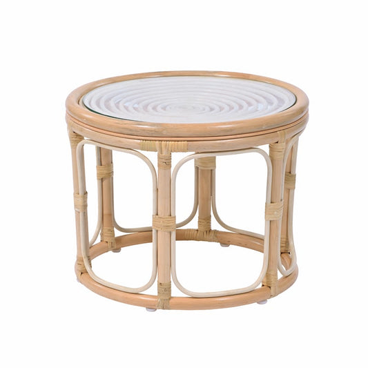 Rattan Side Table